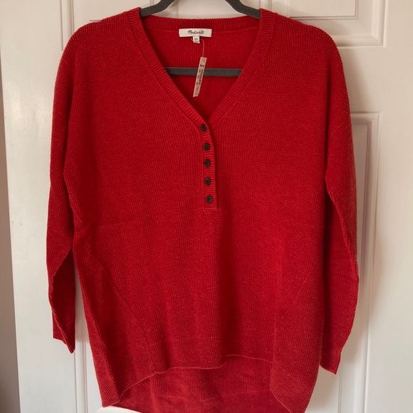 Madewell Tops - Madewell Henley sweater